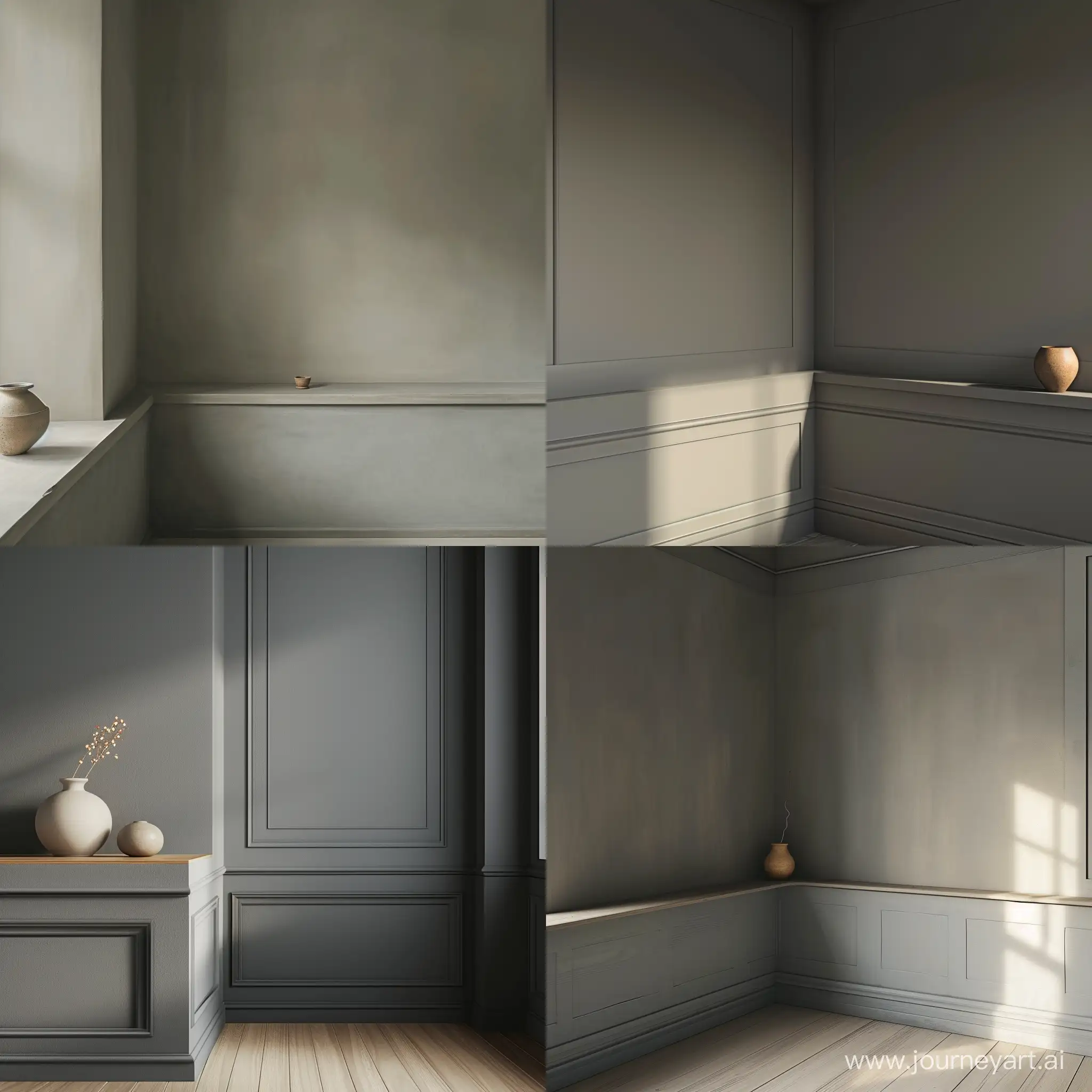 Minimalist-Gray-Room-with-Delicate-Vase
