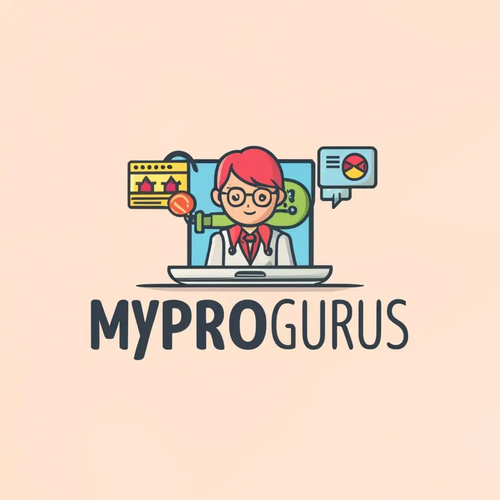LOGO-Design-For-MyProGurus-Empowering-Online-Education-with-Laptop-Teacher-and-Video-Courses