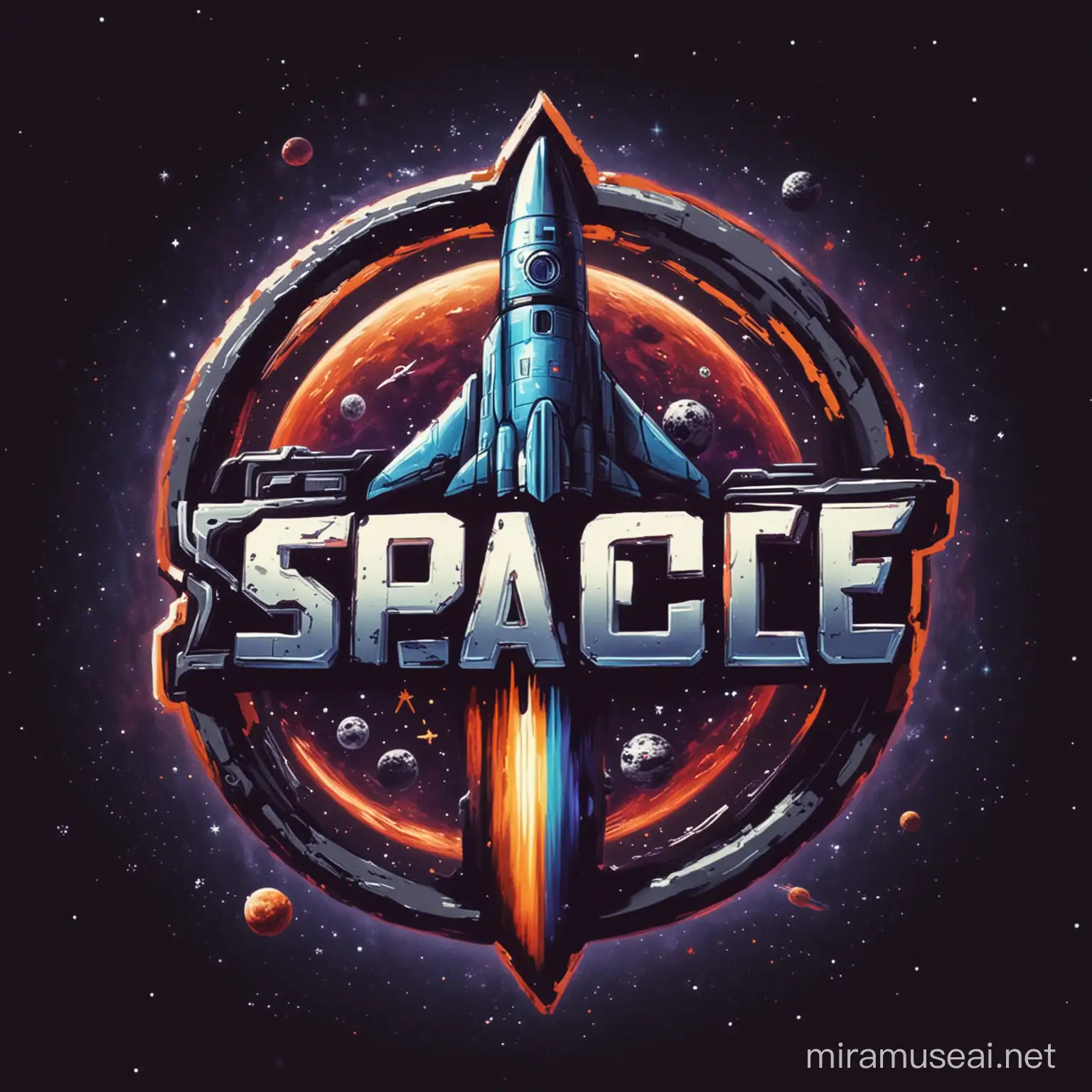 Логотип для космического отряда