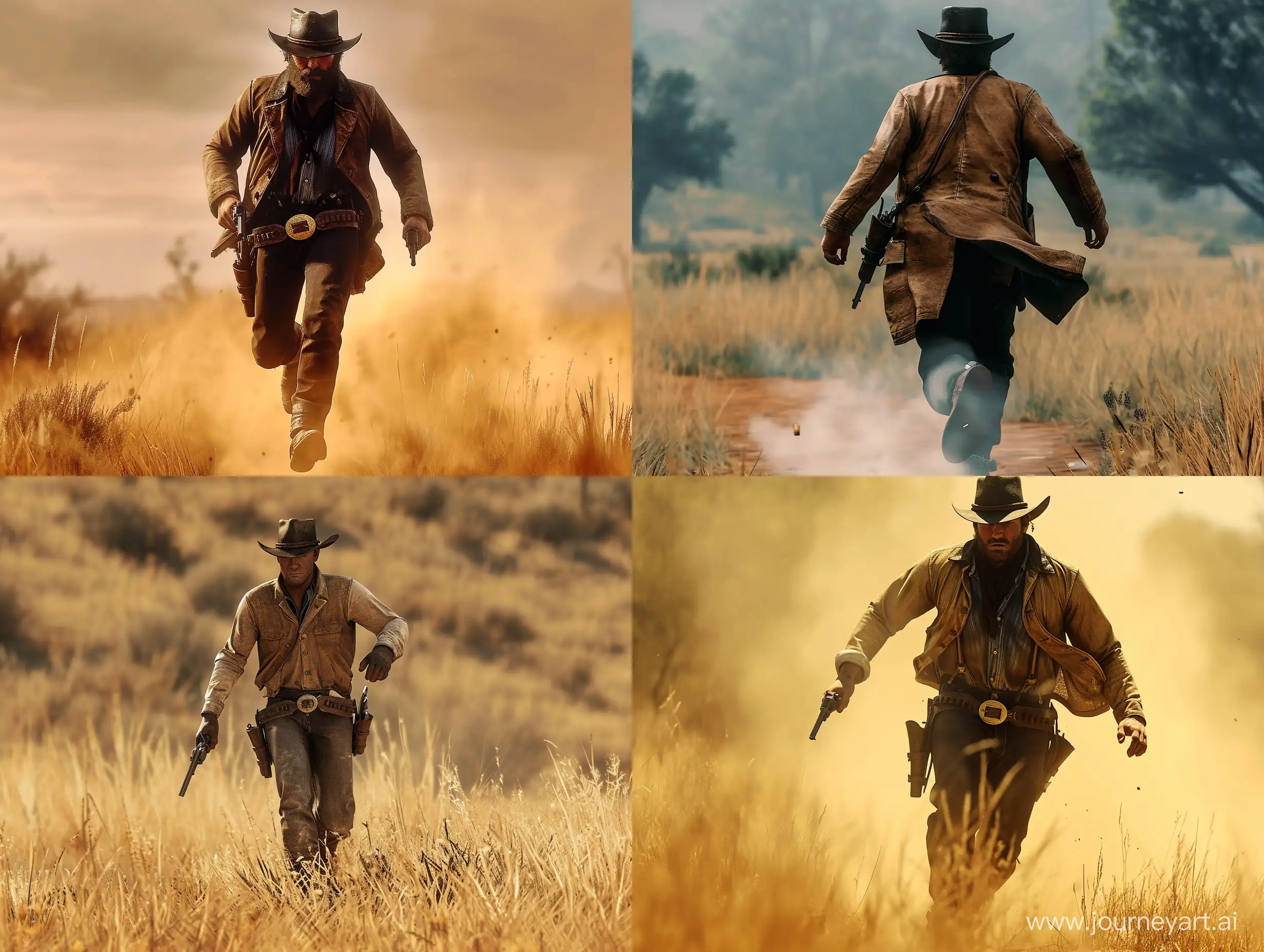 Wild-West-Lone-Gunslinger-Arthur-Morgan-Art