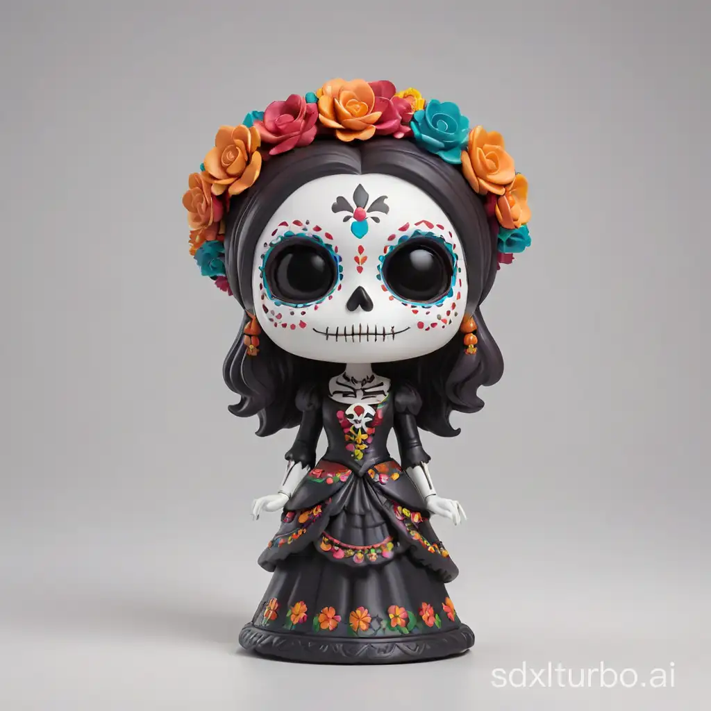 Funko-Pop-Catrina-Figurine-Vibrant-Plastic-Collectible-Studio-Shot