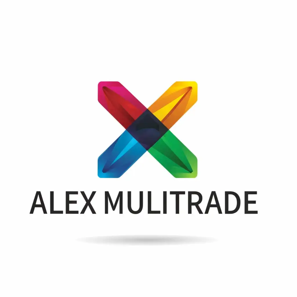 a logo design,with the text 'Alex Multitrade', main symbol:color palette,Moderate,be used in Construction industry,clear background