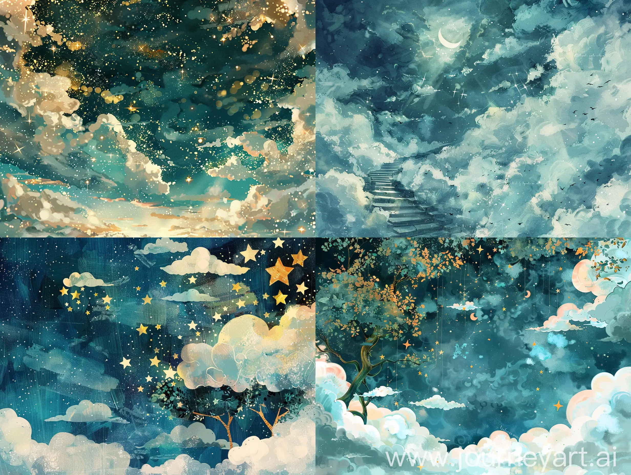 Enchanted-Taiga-Drunk-Stars-Amidst-Hidden-Clouds