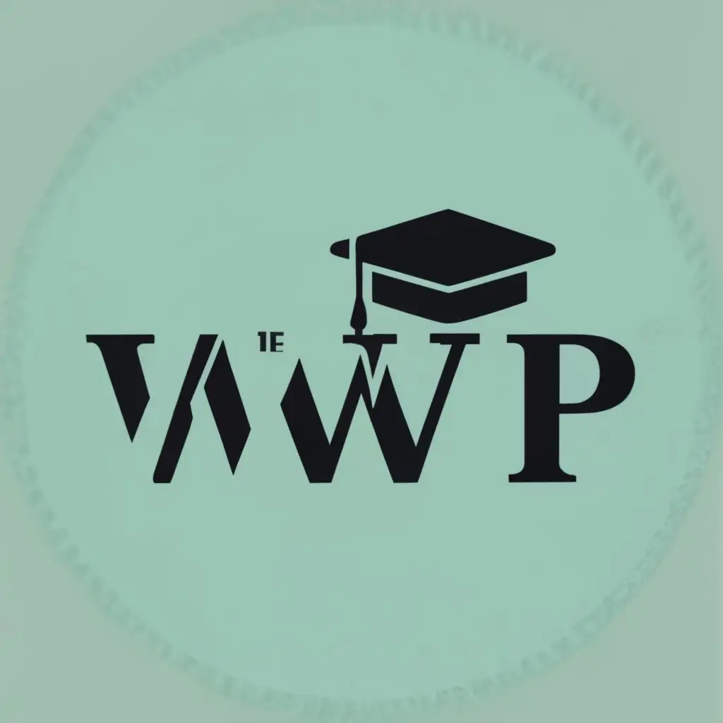 logo, word, with the text "WWP", typography, be used in Education industry
