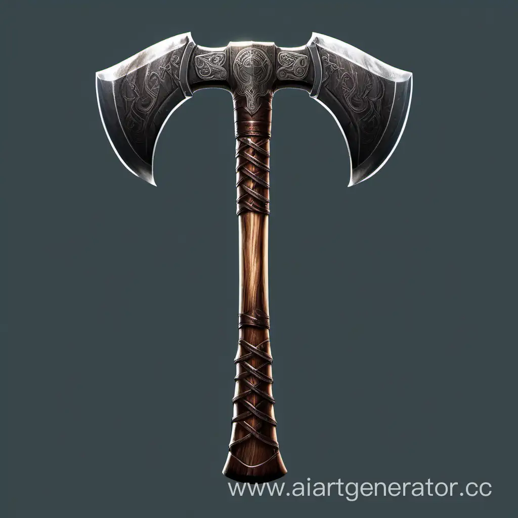 Rare-Mystical-Double-Axe-Icon-and-Photo