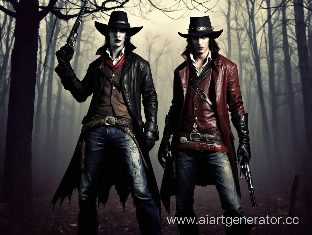 Vampire-and-Monster-Hunters-in-the-Wild-West