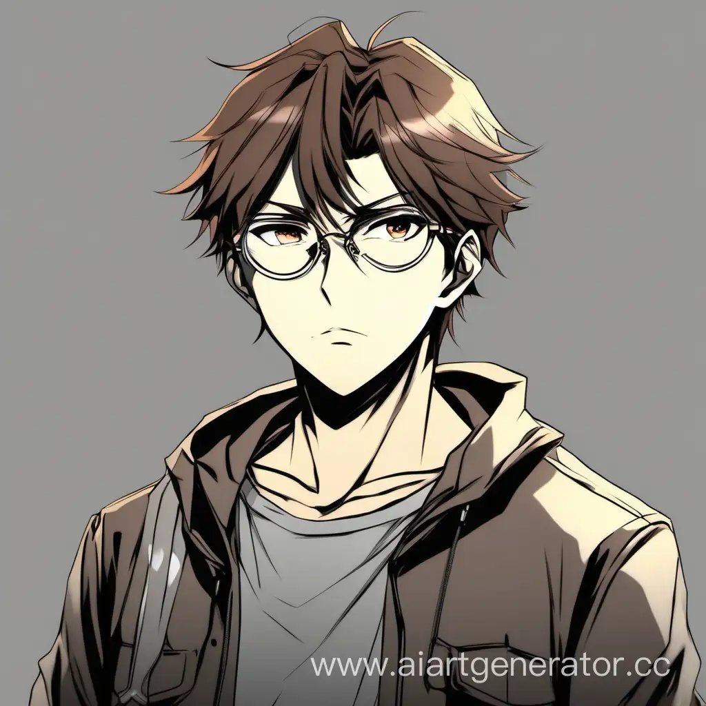 Stern-Anime-Character-with-Brown-Hair-and-Glasses