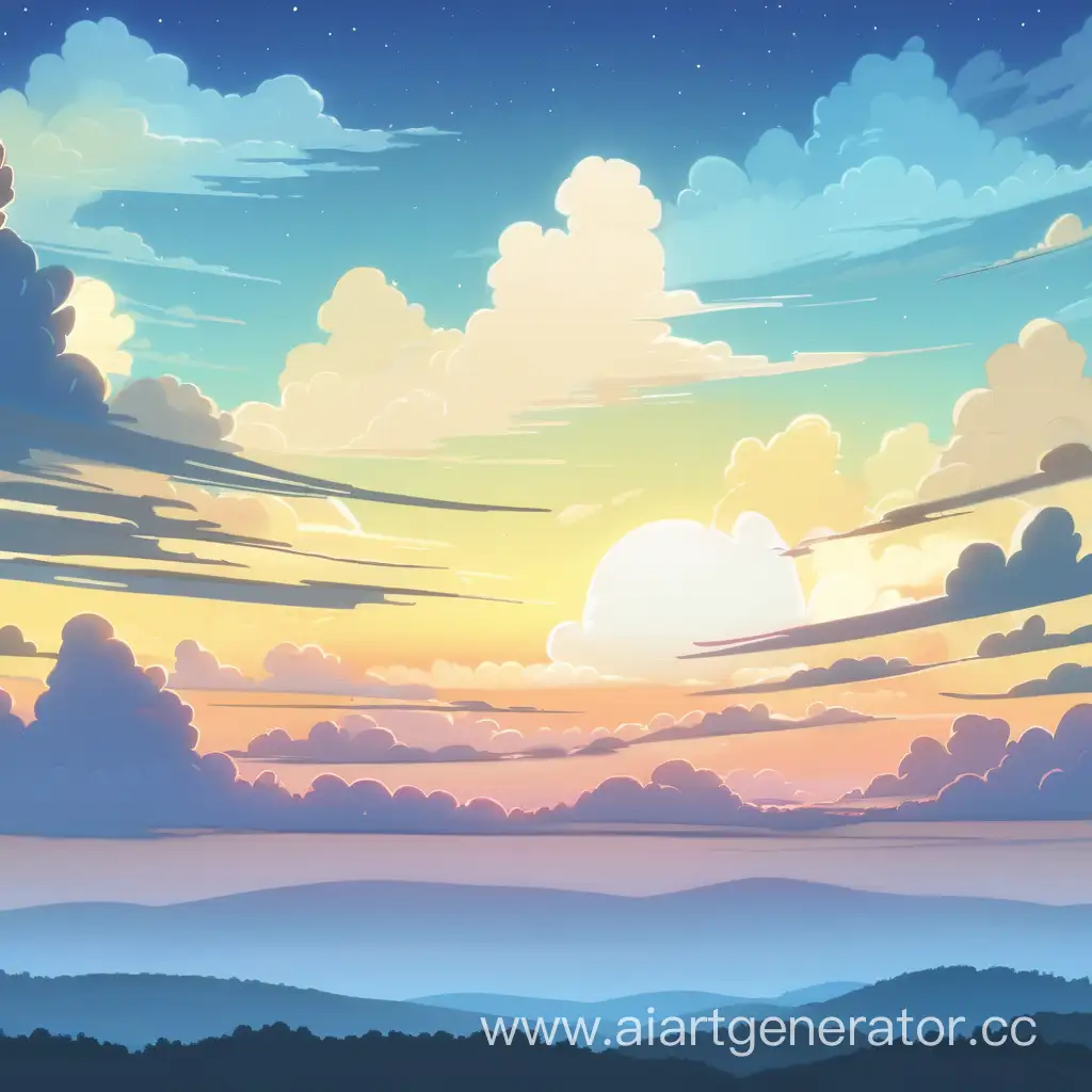 background sky 2d