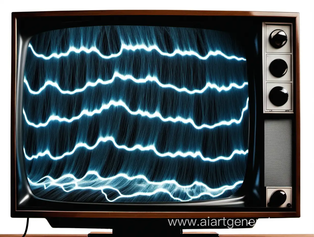 Vibrant-Electricity-Waves-Illuminating-Television-Screen