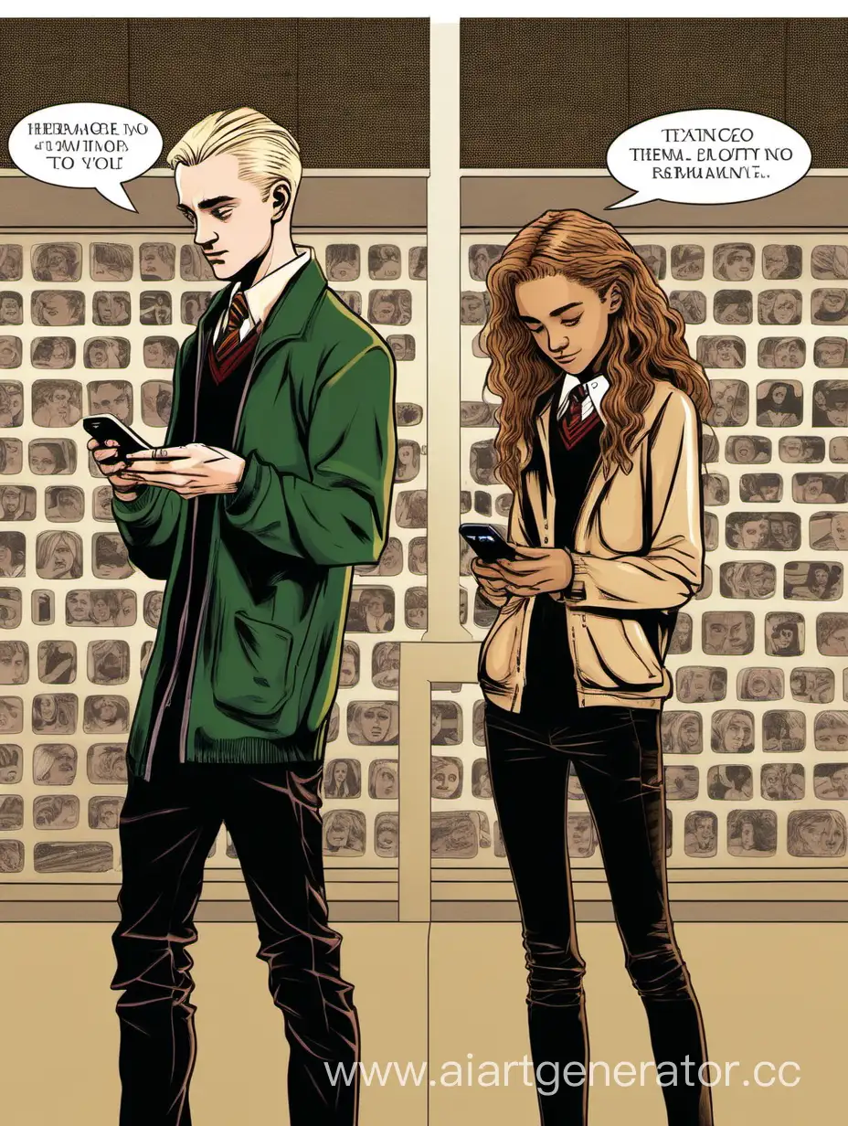 Hermione-Granger-and-Draco-Malfoy-Engage-in-Secretive-Text-Conversations