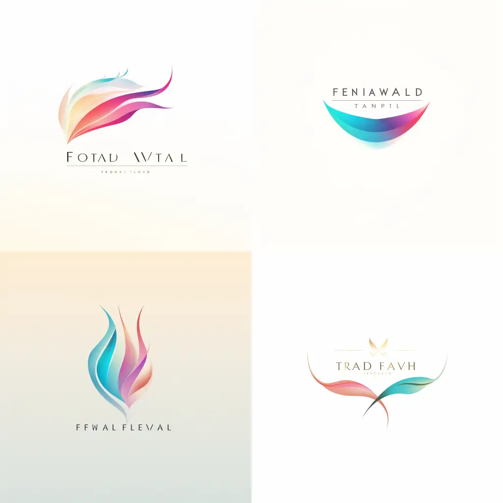 create a logo that is colorful and sleek of a tooth. The logo is for a brand that makes flavored floss. Make sure the tooth is clean and beautiful with colorful aspects that are semi transparent