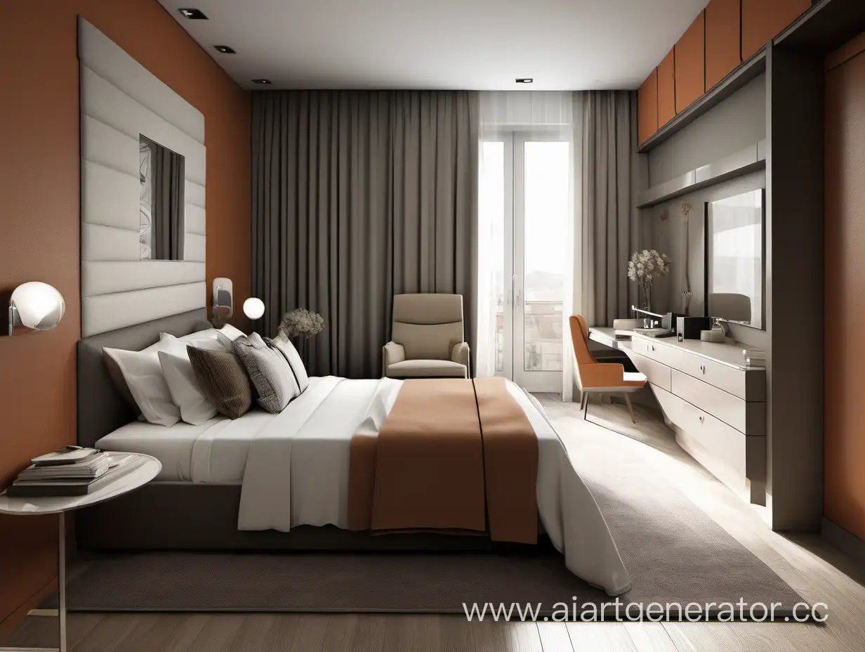 Modern-Bedroom-Interior-Design-with-FloortoCeiling-Headboard-and-Reading-Area