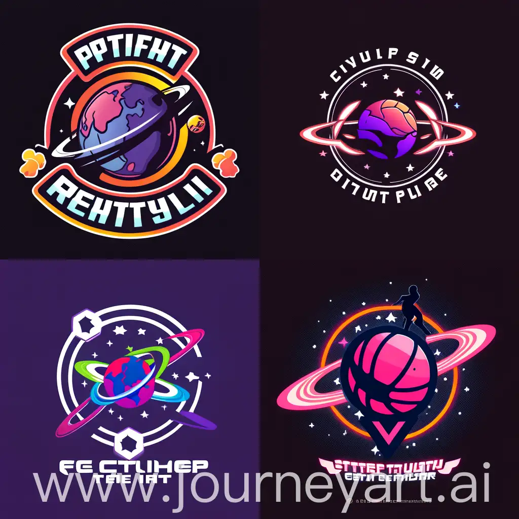 Vector-Logo-Design-for-Niji-Fitness-Club-on-Planet-Earth