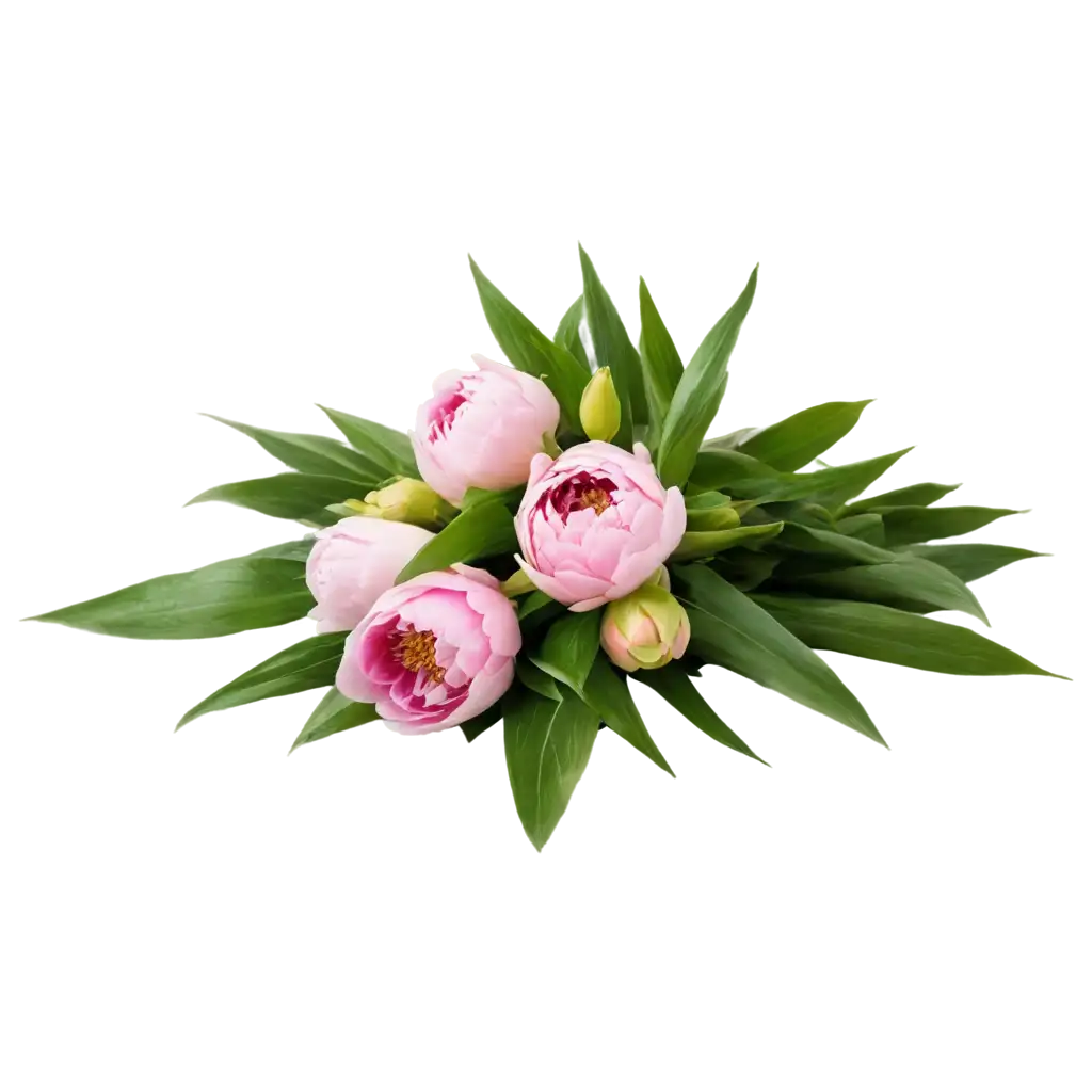 Exquisite-Pink-Peony-Bouquet-PNG-Captivating-Floral-Art-in-High-Quality