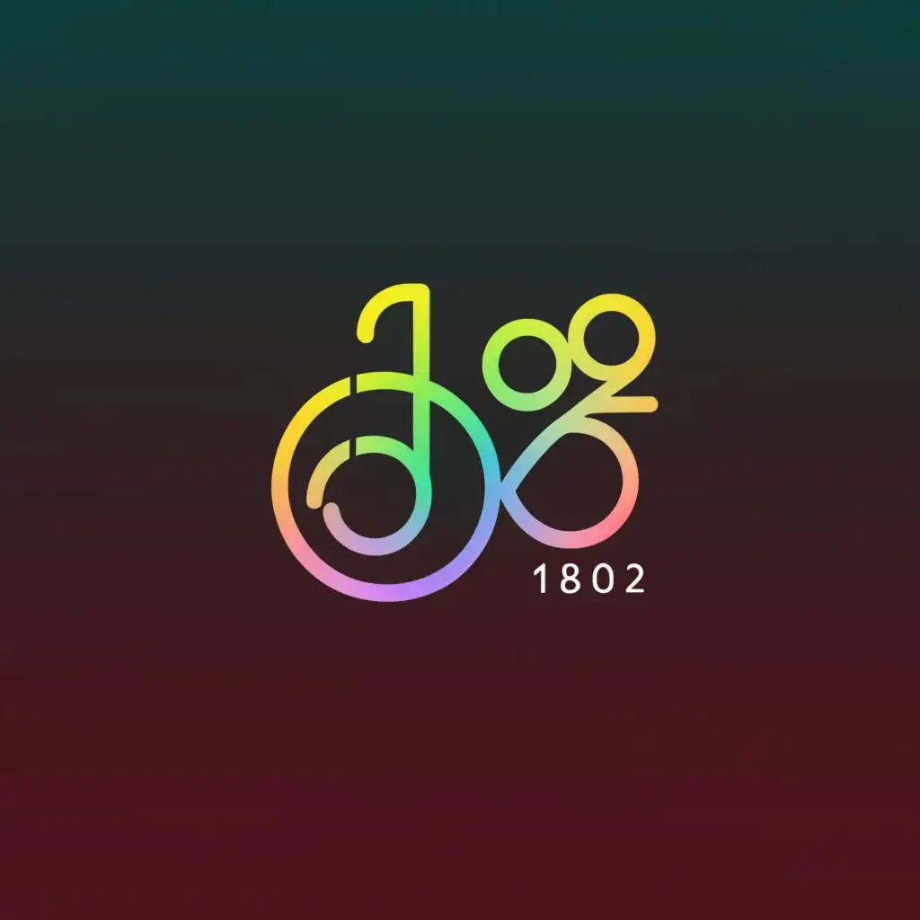 a logo design,with the text "1802", main symbol:MUSIC,Moderate,be used in Entertainment industry,clear background