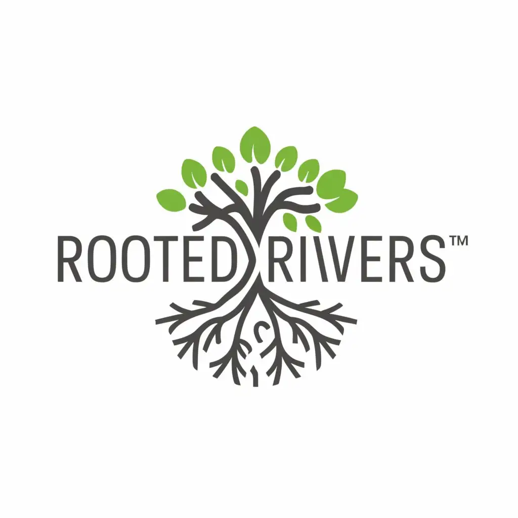 LOGO-Design-For-Rooted-Rivers-Minimalistic-Tree-Roots-and-River-Symbol-on-Clear-Background