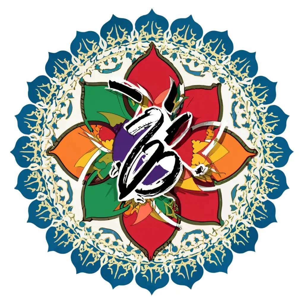 a logo design,with the text "T.S.K.D Talagang Sikat Ka Didi Performing Arts Group", main symbol:T.S.K.D Performing Arts Group (Talagang Sikat ka Didi) established on 11-11-23. Circular emblem symbolizes unity. Elements: Music note, performers' silhouettes, theater mask, fluid dance lines, visual arts palette, digital elements, film reel. Colors: Deep reds, golden yellows, lush greens. Elegant scripted font for typography.,complex,clear background