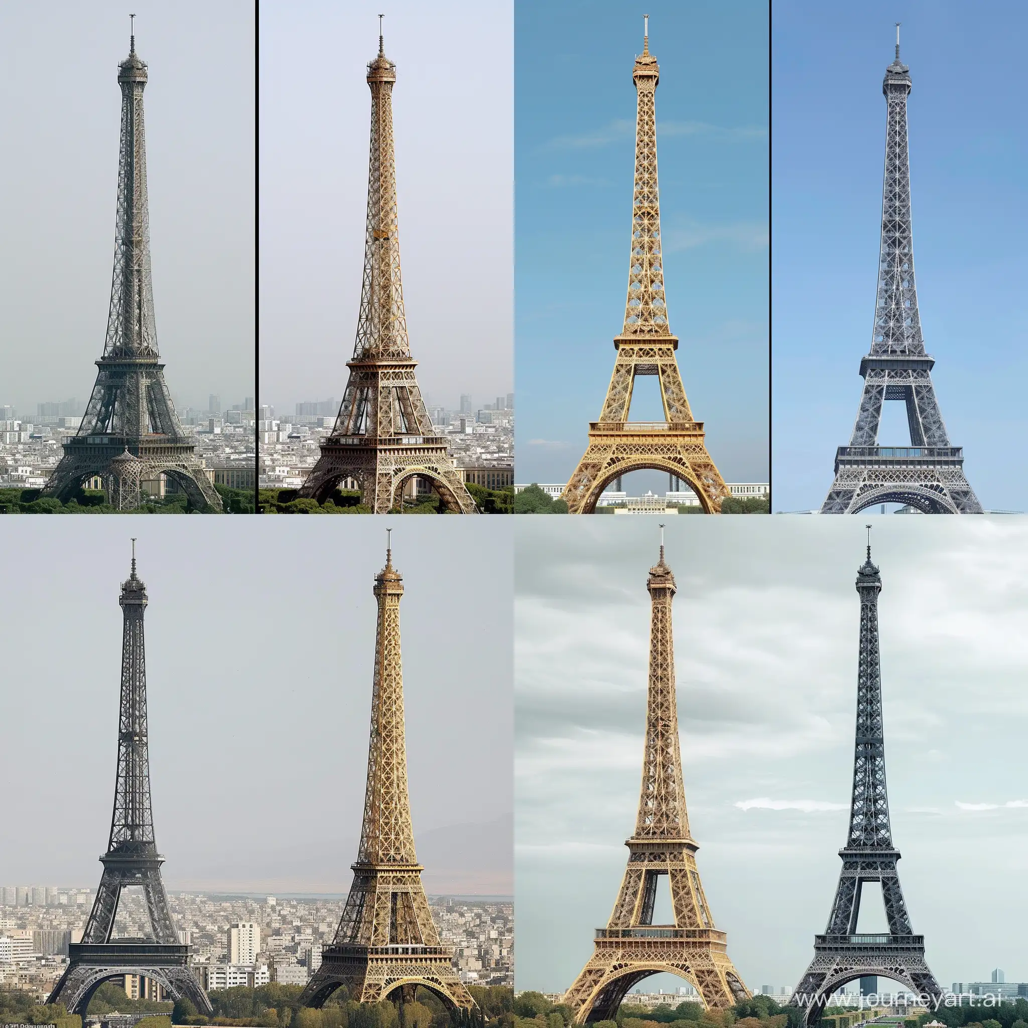 Eiffel-Tower-in-Place-of-Milad-Tower-Cityscape-Transformation