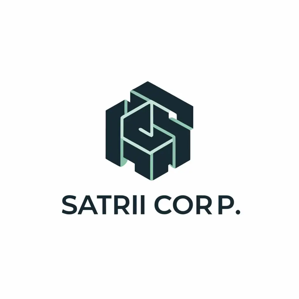 a logo design,with the text "Satori Corp.", main symbol:Abstract,Moderate,be used in Technology industry,clear background