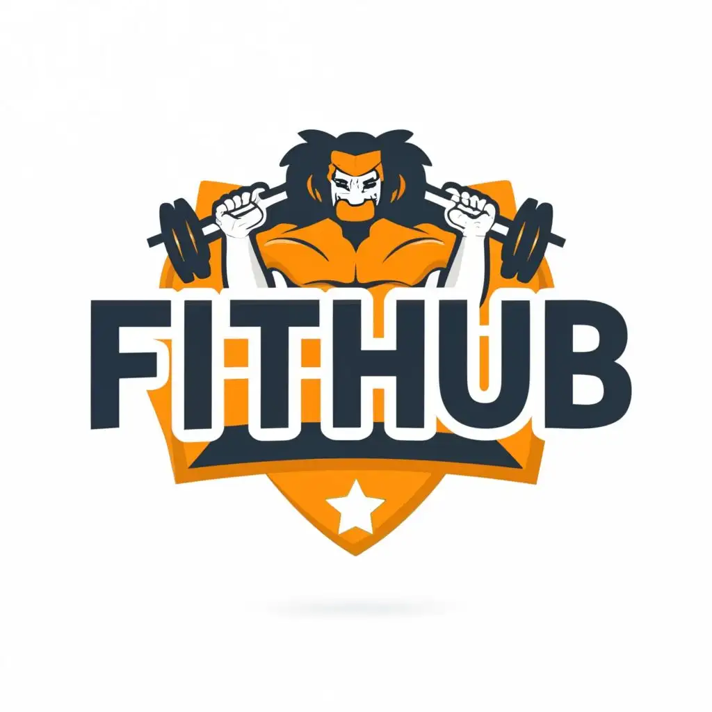 logo, LOGO, with the text "FITHUB", typography, be used in Sports Fitness industry
