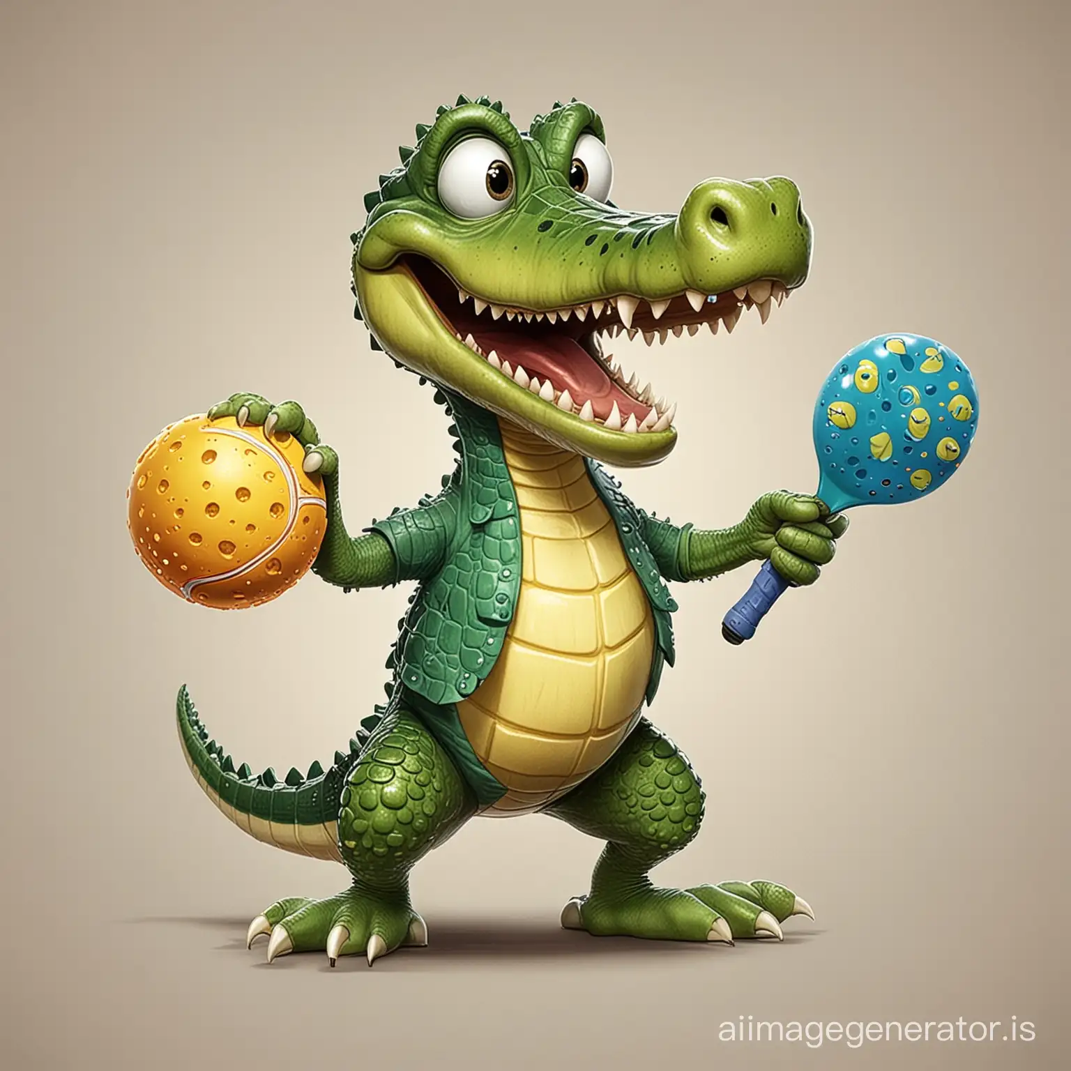 Cheerful-Cartoon-Alligator-Playing-Pickleball