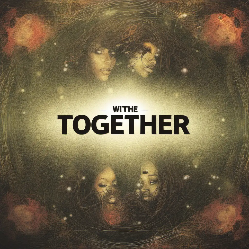 cover d'un cd, avec comme titre " TOGETHER ", la musique est. sur le theme de la deep house