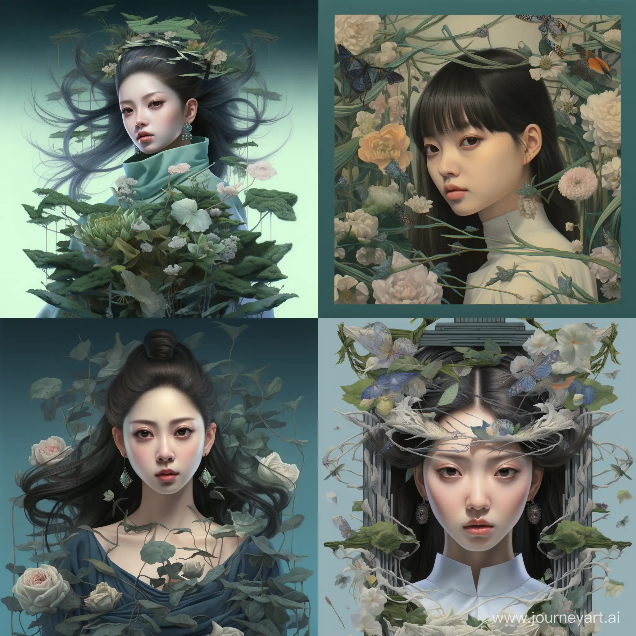 Herb-Packaging-Artistic-Representation-of-Ji-Xue-Cao-Wu-Huan-Zi-and-Mo-Han-Lian