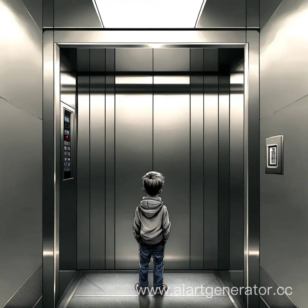 Boy-Riding-Elevator