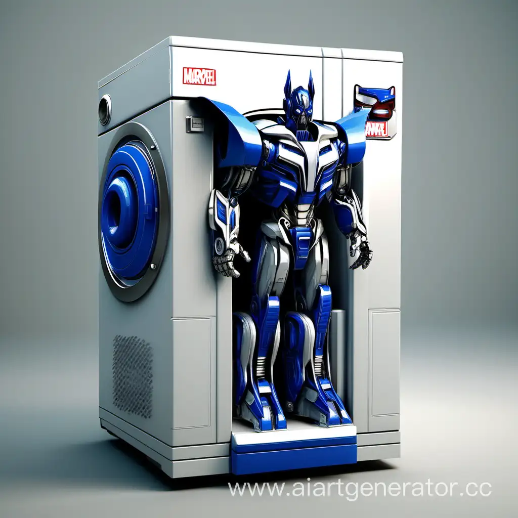washing machine marvel transformer