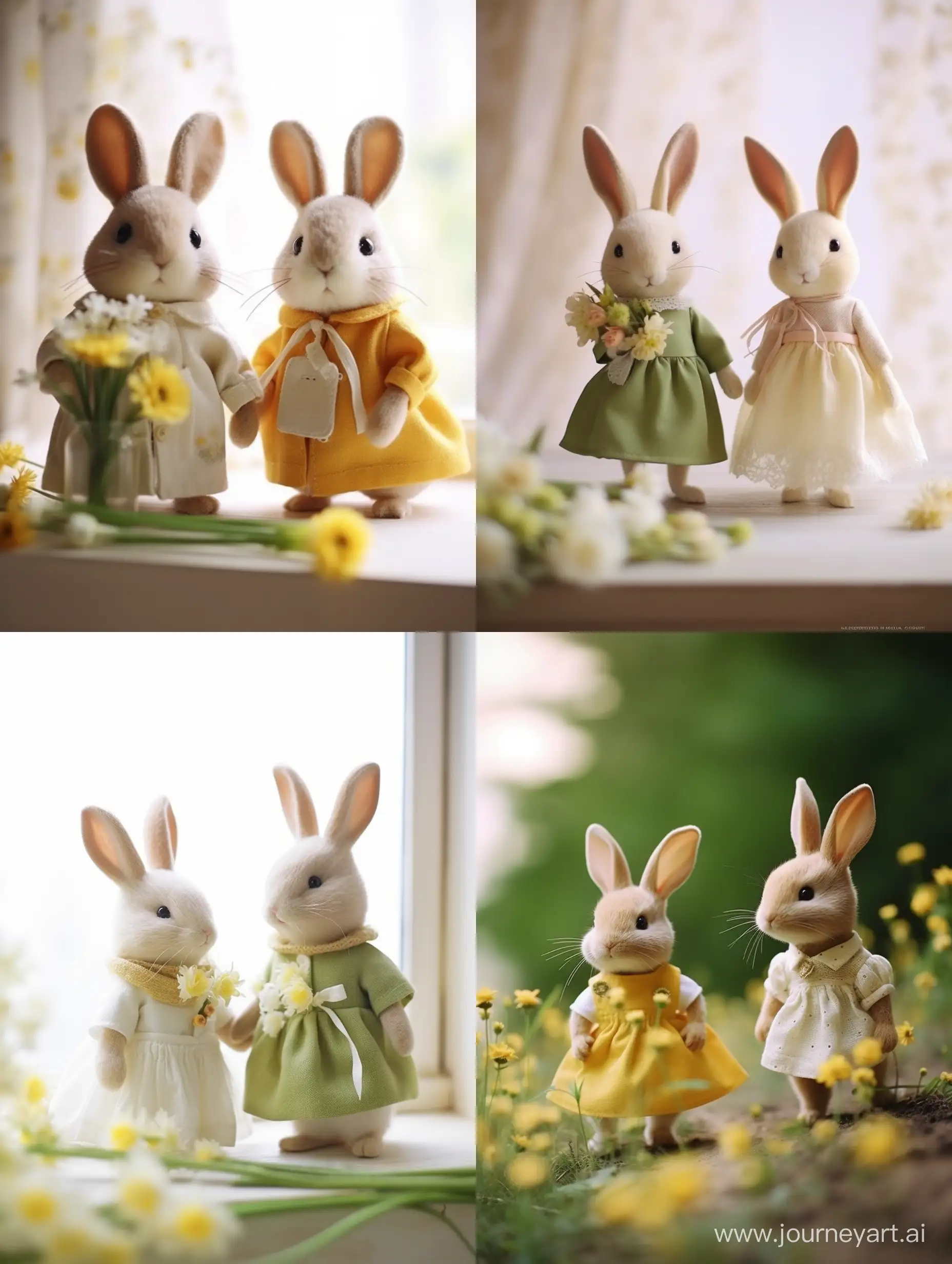 Charming-Fairy-Wool-Felted-Bunnies-in-a-Scandinavian-Nursery-Wonderland