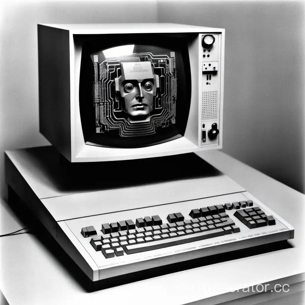 Советский компьютер с искусственным интеллектом. 
