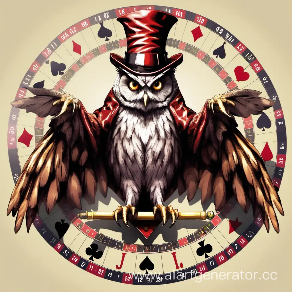 Whimsical-Owl-Joker-Playing-Casino-Games