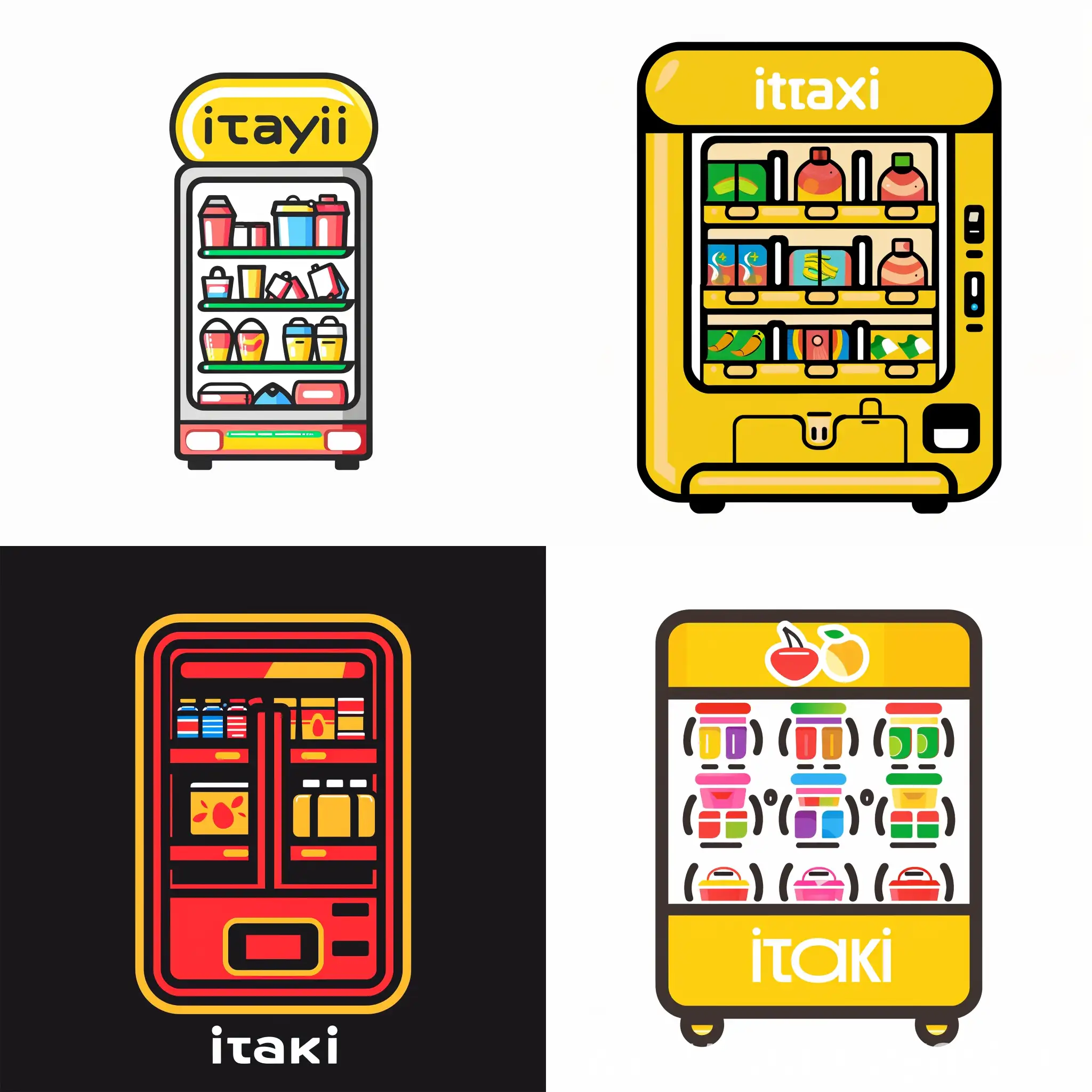 A logo for an automated convenience store named Italki.