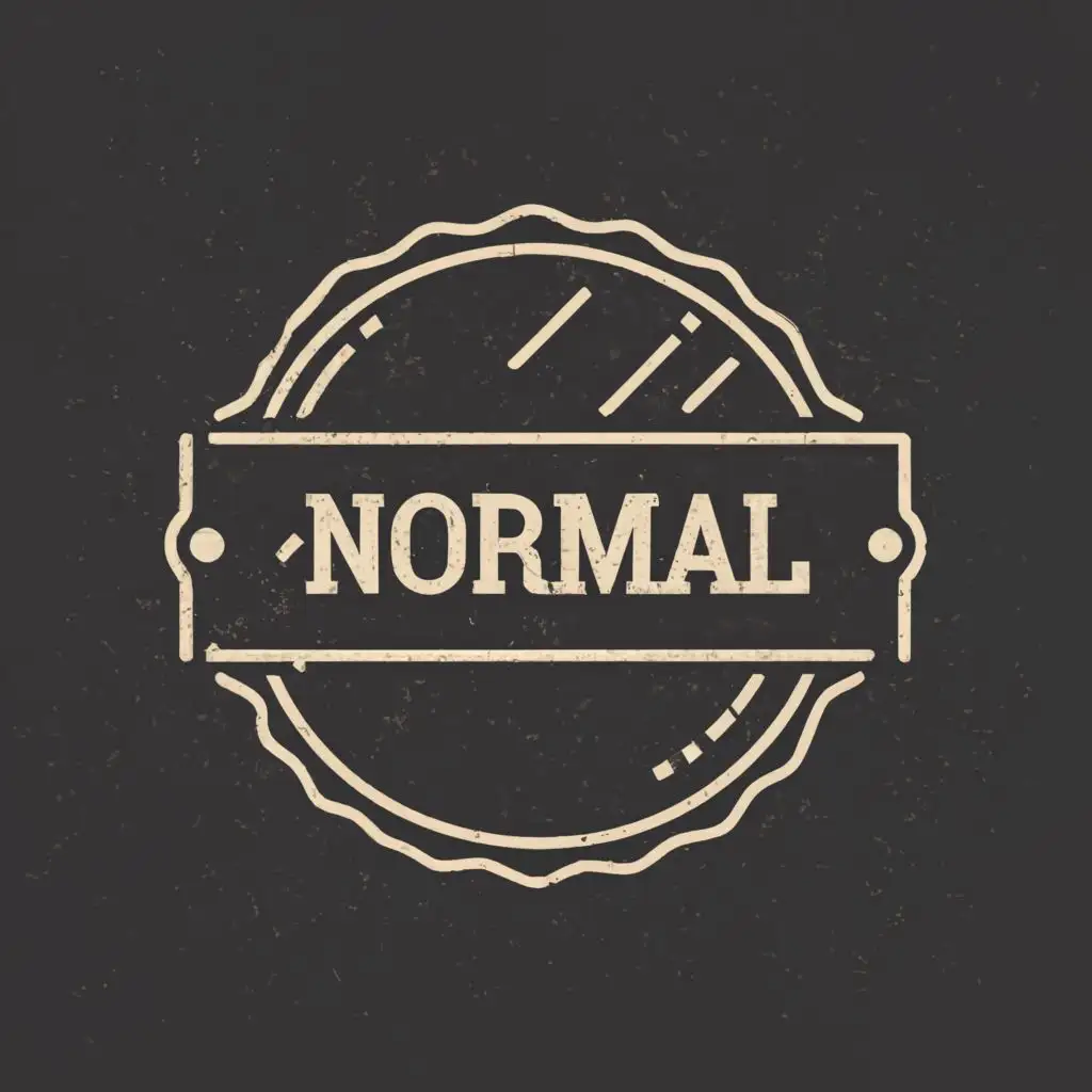 logo, Mirror, with the text "Normal", typography