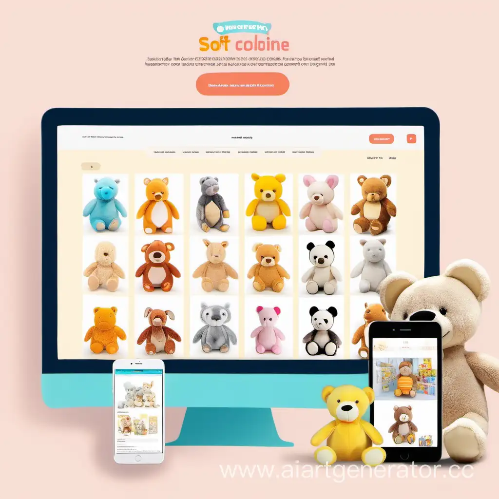 Cozy-Soft-Toys-Online-Store-Pastel-Palette-and-Cute-Characters