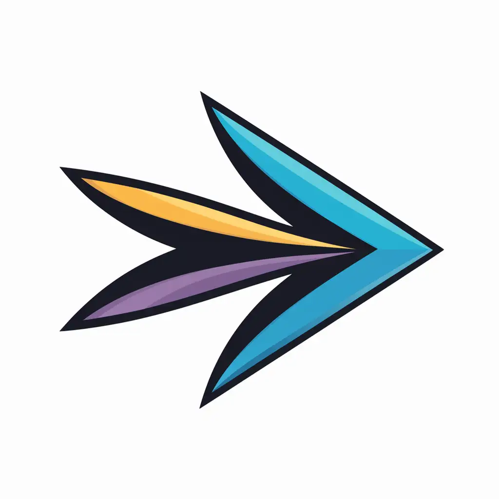 Elegant Arrow Style Logo Design