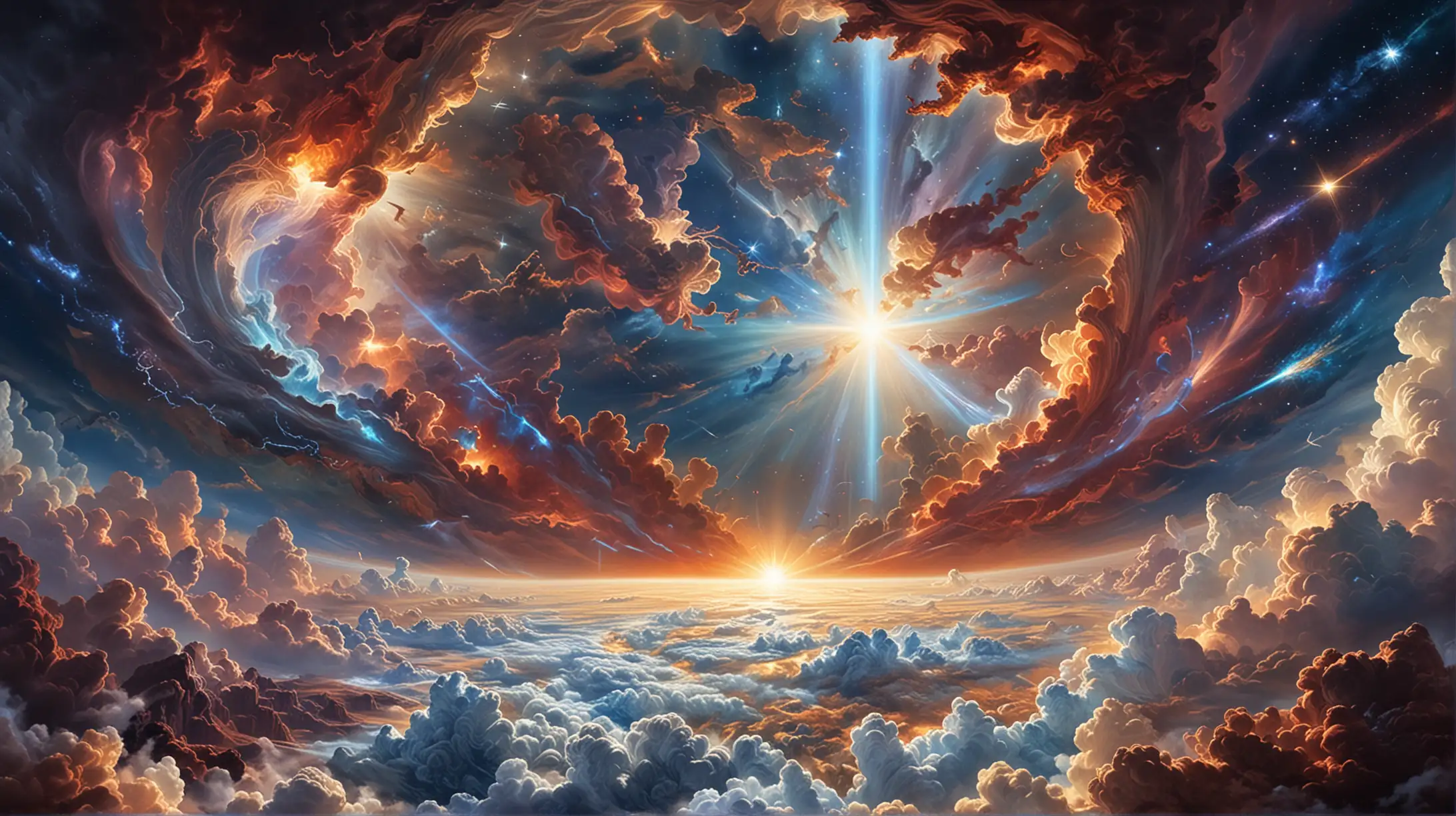 En el principio, Dios creó los cielos y la tierra