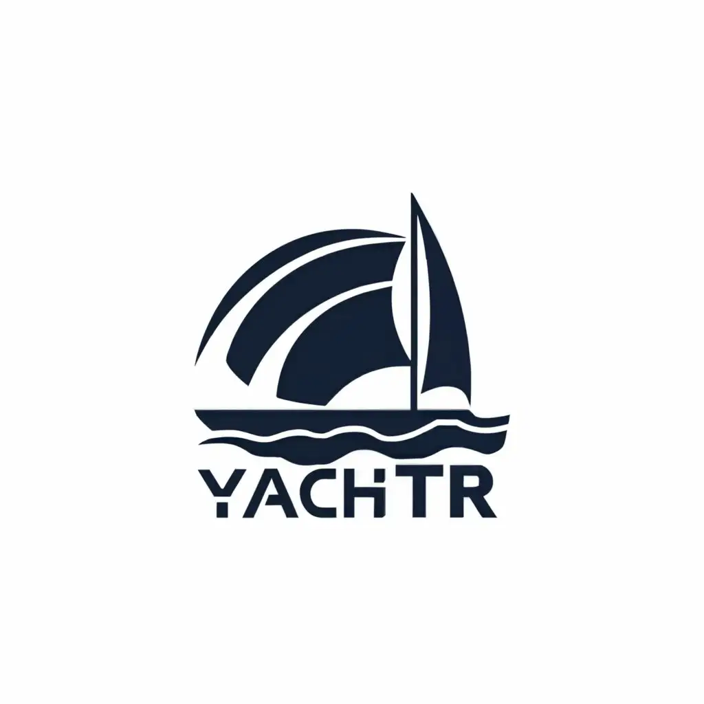 a logo design,with the text "Yacht_Tr", main symbol:Yacht_Tr,Moderate,clear background