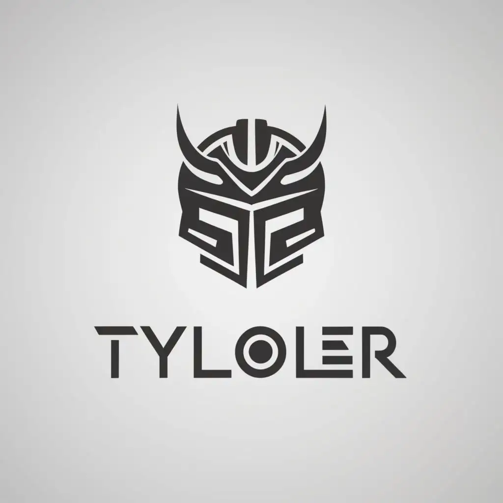 a logo design,with the text "Tylooler", main symbol:Iron Helmet,Moderate,be used in Internet industry,clear background