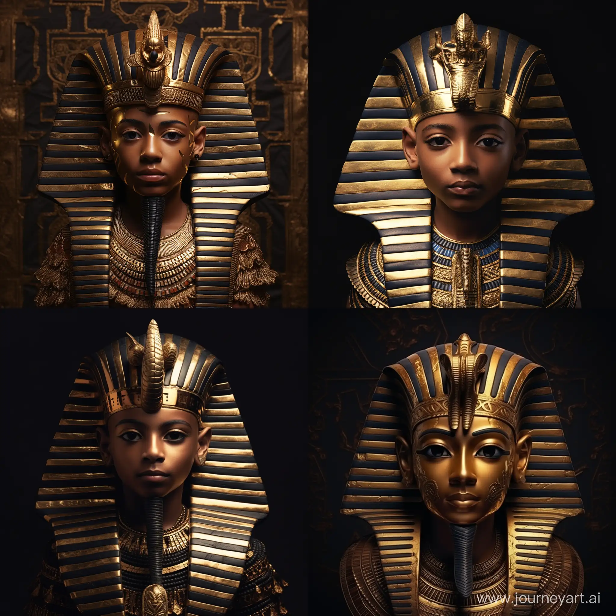 Adorable-Baby-Face-of-Tutankhamun-Portrait
