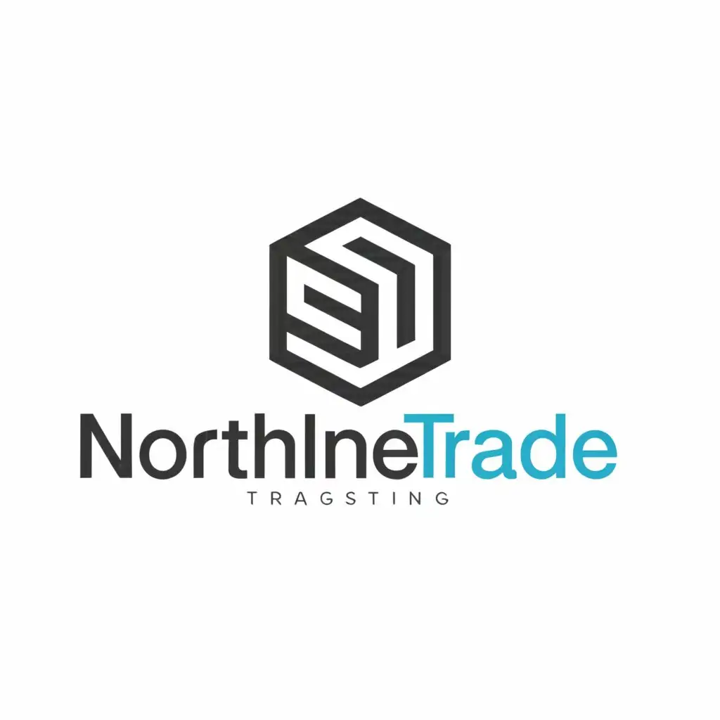 a logo design,with the text "Northline Trade", main symbol:box,Minimalistic,clear background