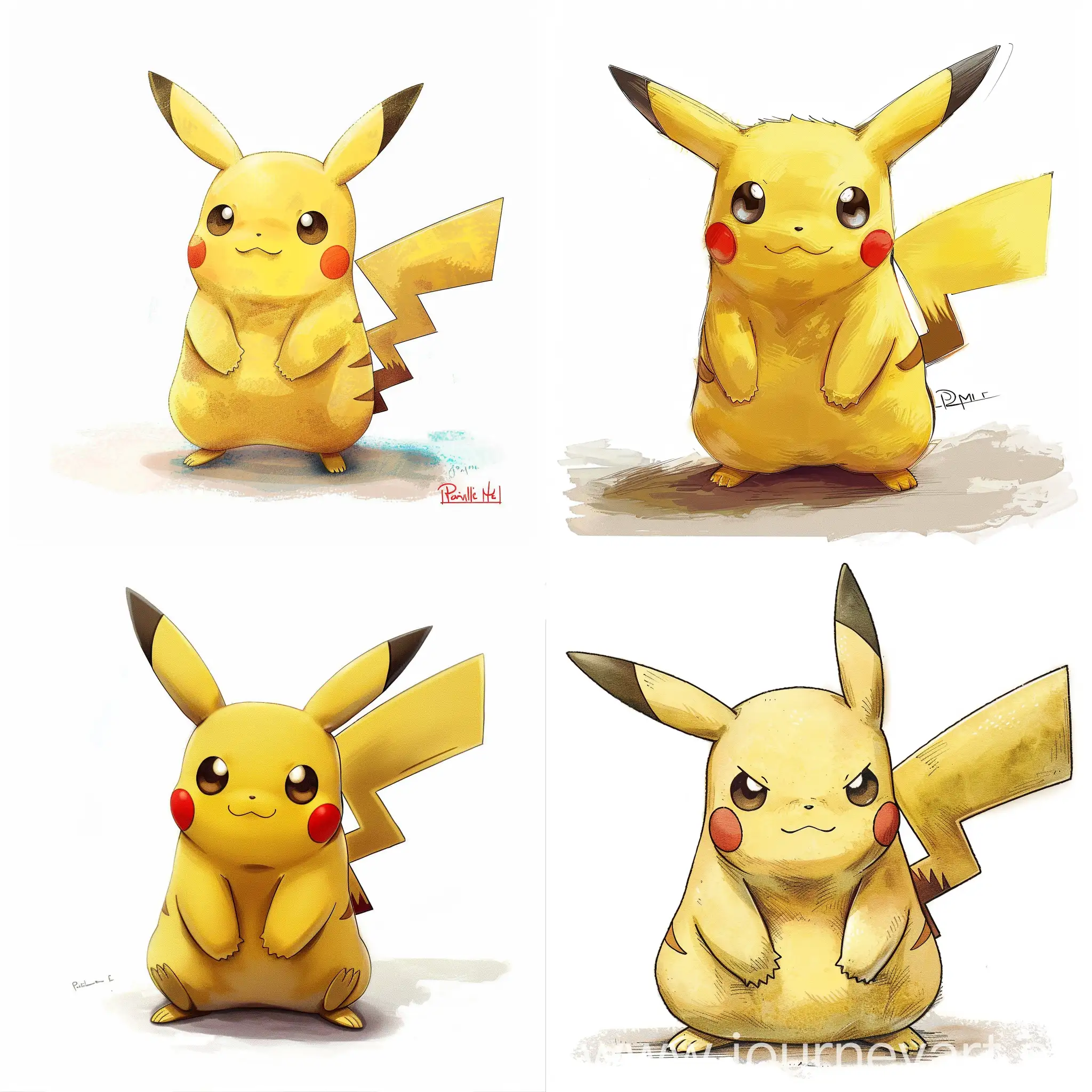 Playful-Pikachu-in-Vibrant-Colors