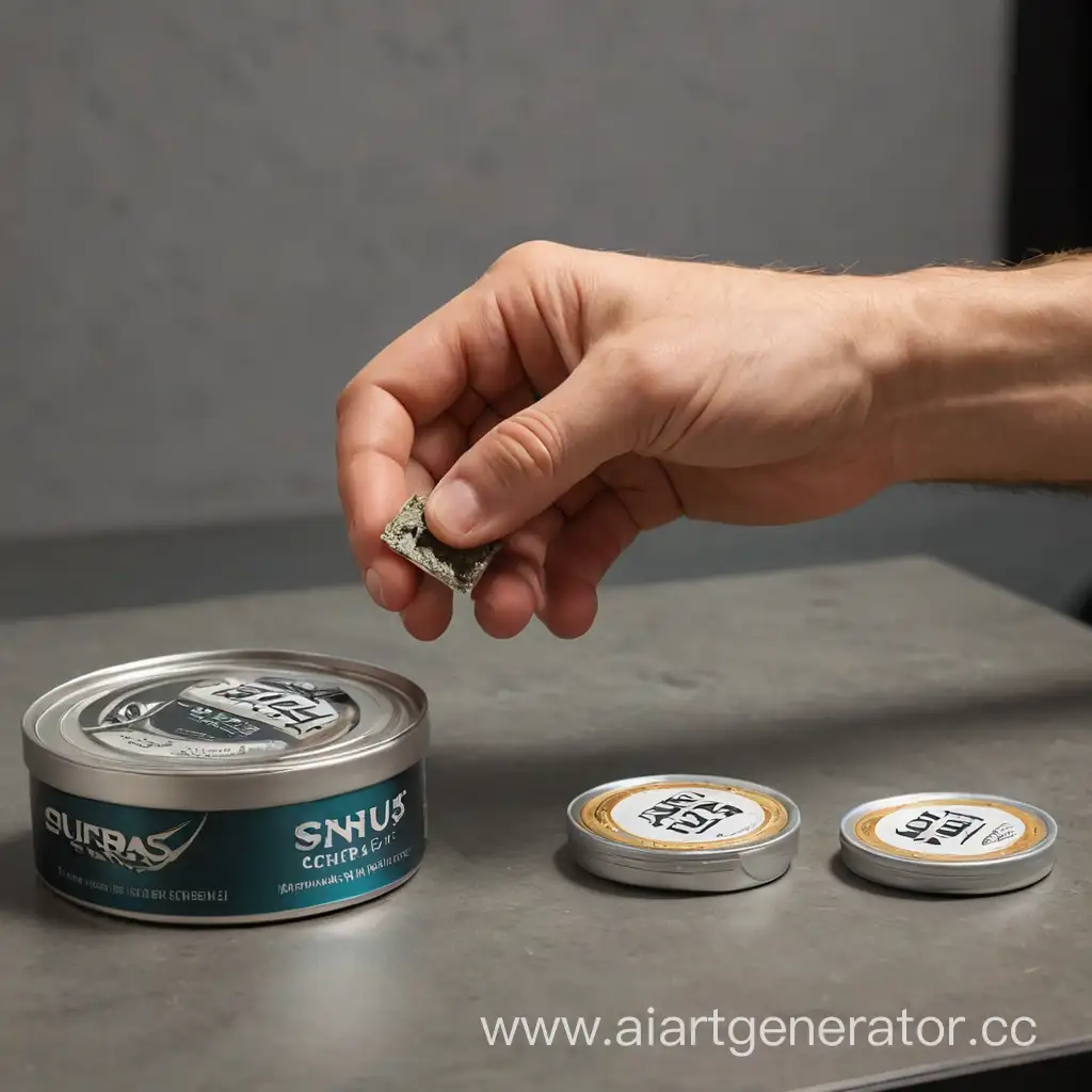 Hand-Holding-Snus-Package