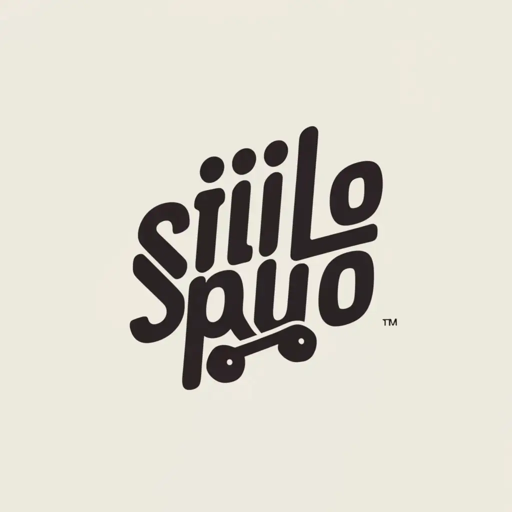 a logo design,with the text "StillsiPaulo", main symbol:Skateboarding,Moderate,be used in Internet industry,clear background