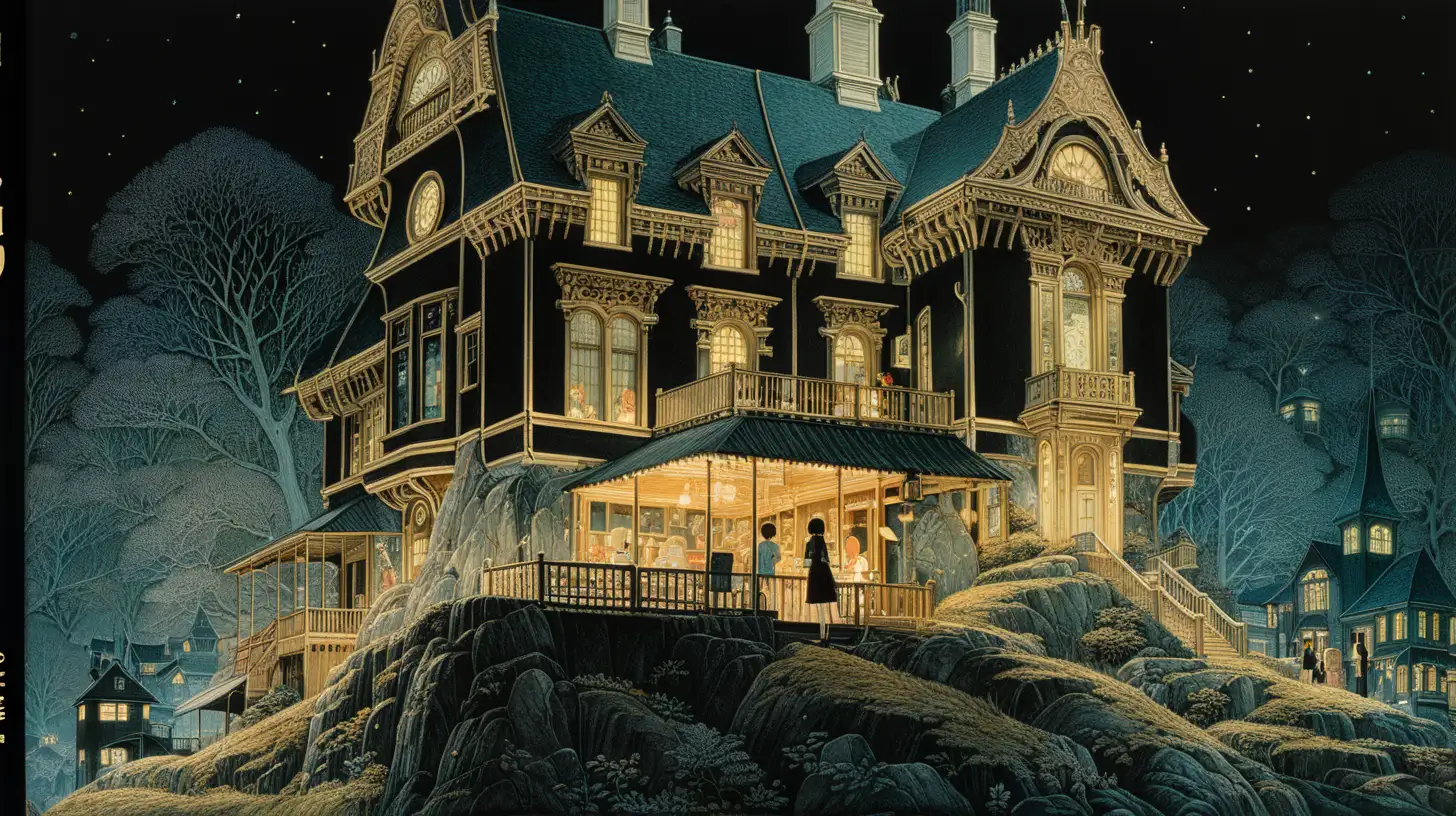 Glamorous Electron Microscope Diorama The Haunting of Hill House