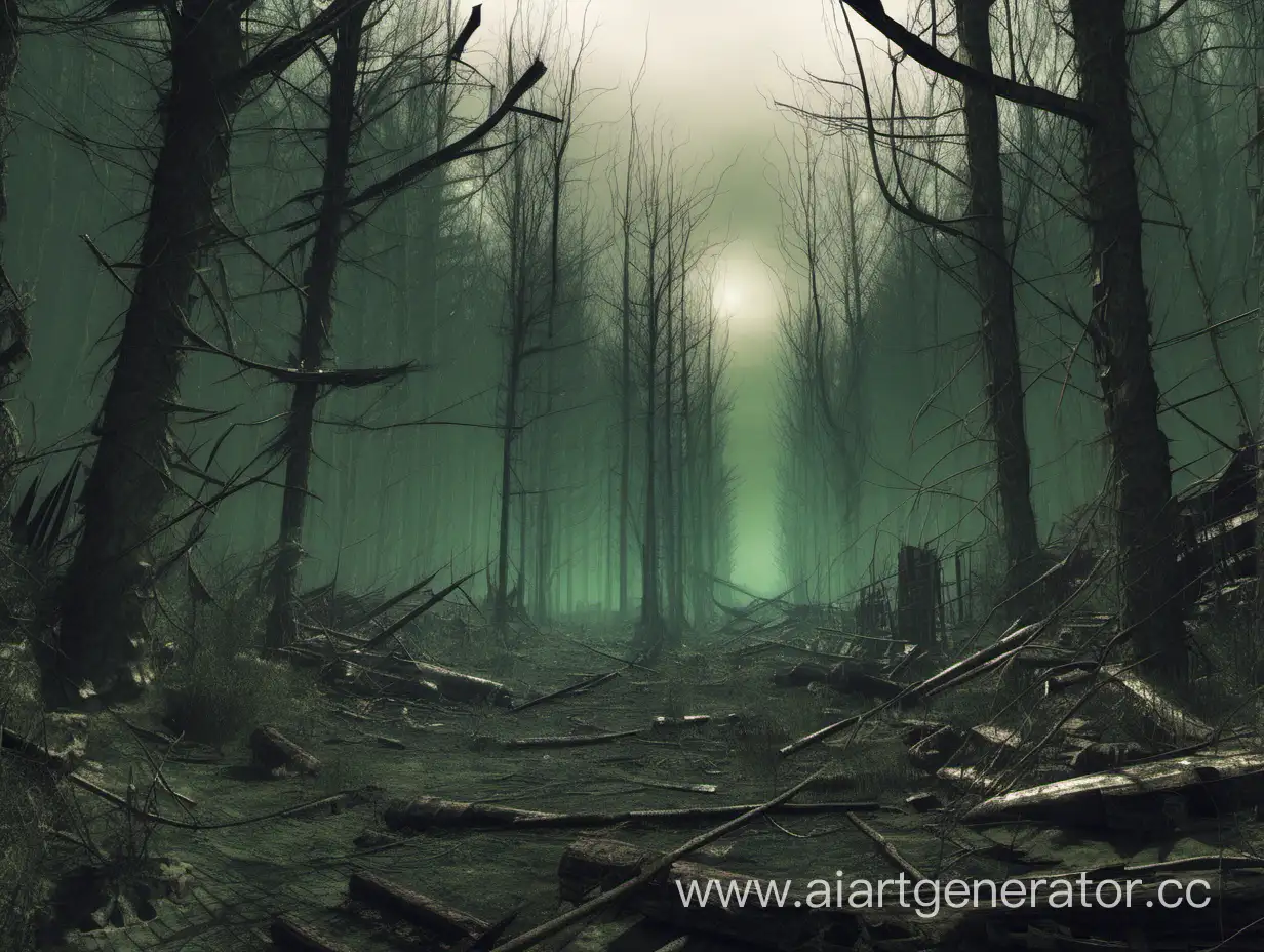 Desolate-Forest-Landscape-in-the-PostApocalyptic-World
