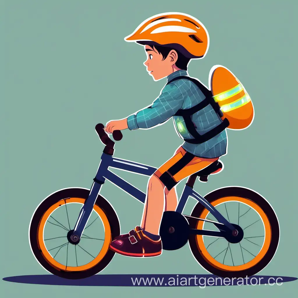 Youth-Enjoying-Outdoor-Cycling-with-Safety-Gear