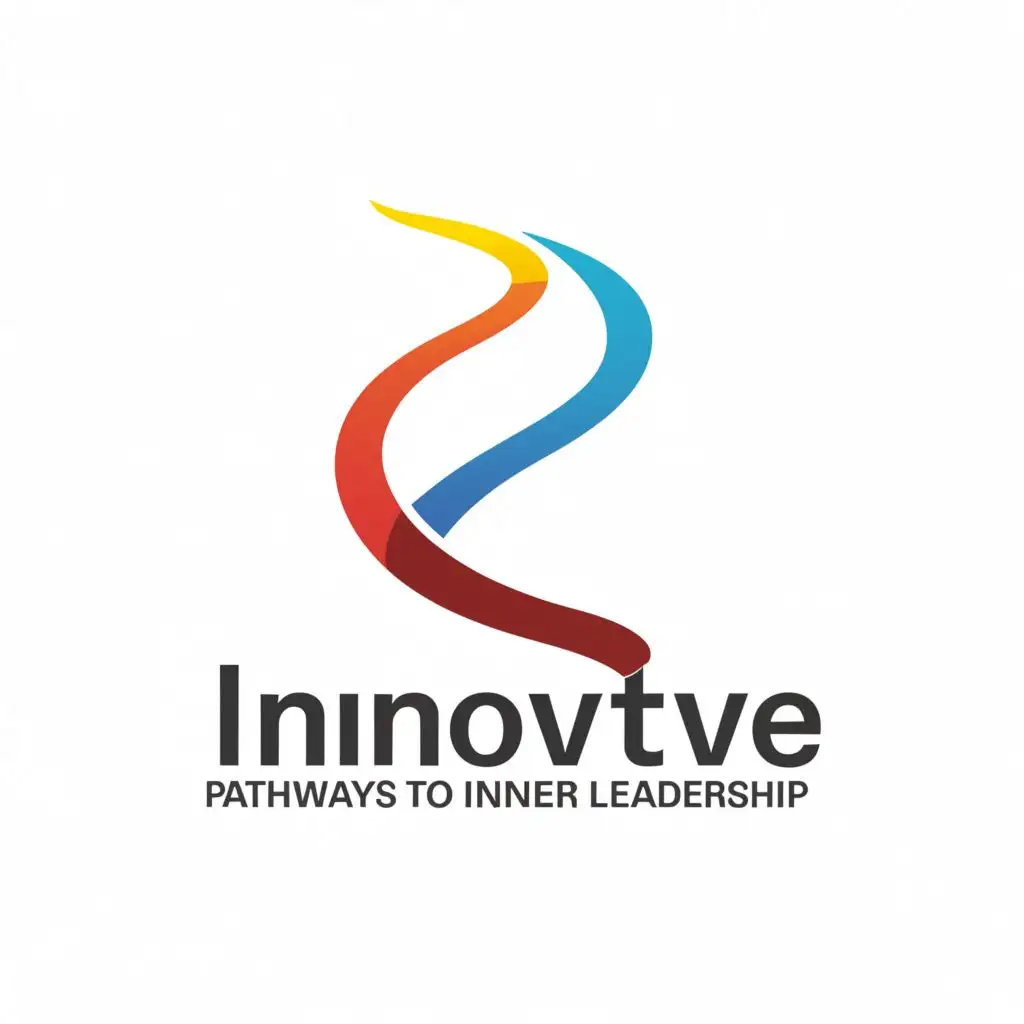 design a logo for "innovative pathways to inner light and leadership accroding to these promts :     Symbol: Incorporate a stylized pathway or road that twists and turns in innovative and unexpected ways. This symbolizes the unconventional and creative approaches to personal growth and leadership development. The pathway could be depicted with elements of light shining along its course, representing the inner enlightenment gained through the journey.      Light Source: Integrate a glowing light source or radiant beam emanating from a central point on the pathway. This light represents the inner light or enlightenment discovered through the journey. It could take the form of a glowing orb, a radiant sun, or abstract beams of light.      Leadership Symbol: Include a subtle element that signifies leadership, such as an arrow pointing forward or an upward trajectory. This symbolizes the direction and guidance provided by individuals who have embarked on the journey of inner growth and emerged as leaders.      Color Palette: Choose colors that evoke a sense of inspiration, growth, and enlightenment. Consider using shades of blue to symbolize clarity and wisdom, combined with warm tones like gold or yellow to represent illumination and enlightenment.      Typography: Use clean, modern typography for the text elements of the logo. Consider a combination of sans-serif and serif fonts to convey professionalism and innovation while maintaining a sense of elegance and sophistication.