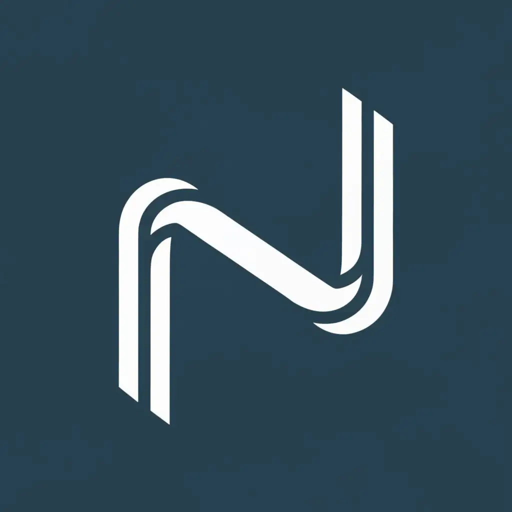 Logo-Design-For-nVision-Innovative-Typography-Logo-for-Technology-Industry