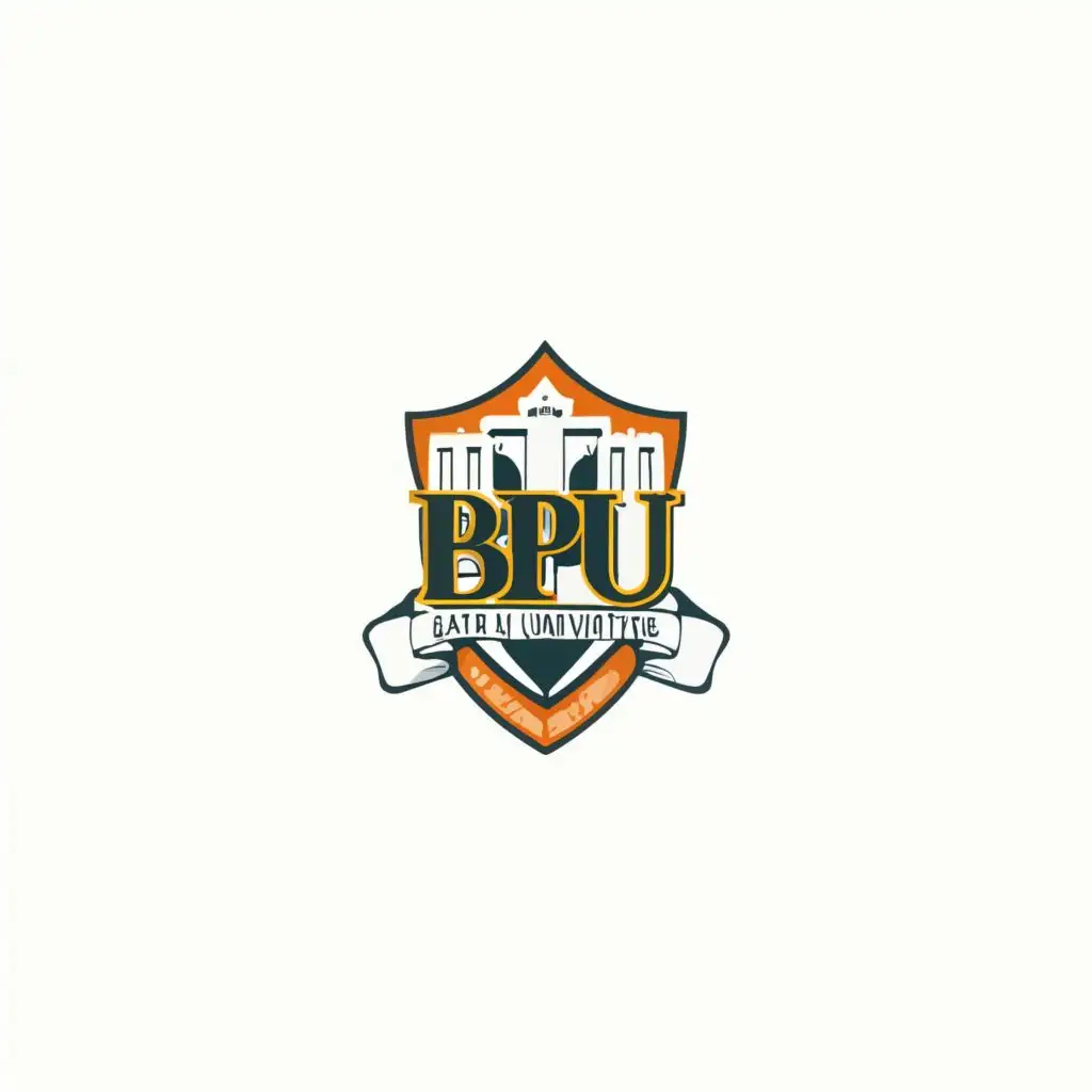 logo, STATE UNIVERSITY OF PADANG, with the text "BPU", typography, be used in Technology industry